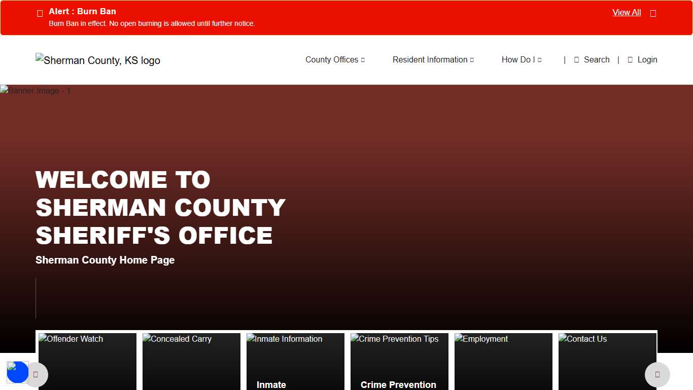 Sheriff’s Office | Sherman County, KS