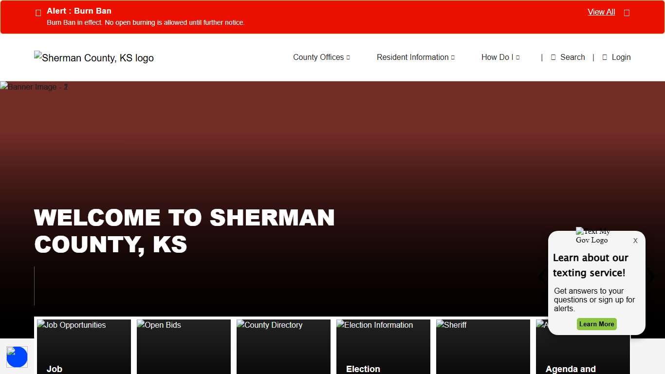 Sherman County, KS | Official Government Website